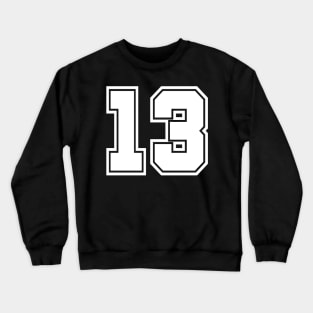 Number 13 Crewneck Sweatshirt